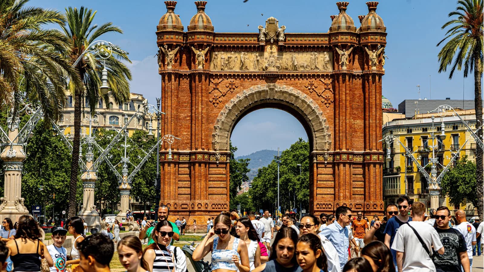 Arc de Triomf in Barcelona